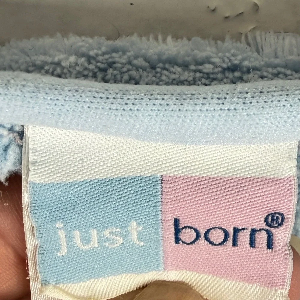 Just Born Blue Fleece Baby Blanket Transportation Fire Truck‎ Car 35461K 30x35
